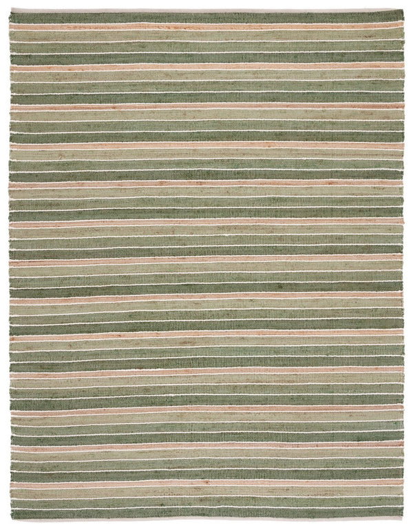 Safavieh Striped Kilim 312 Hand Woven 70% Jute/20% Cotton/and 10% Wool Contemporary Rug STK312Y-8