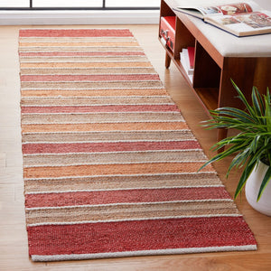 Safavieh Striped Kilim 316 Hand Woven 70% Jute/20% Cotton/and 10% Wool Contemporary Rug STK316P-6