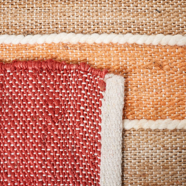 Safavieh Striped Kilim 316 Hand Woven 70% Jute/20% Cotton/and 10% Wool Contemporary Rug STK316P-6