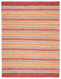 Safavieh Striped Kilim 316 Hand Woven 70% Jute/20% Cotton/and 10% Wool Contemporary Rug STK316P-8