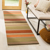 Stk317 Hand Woven 80% Wool and 20% Cotton Rug