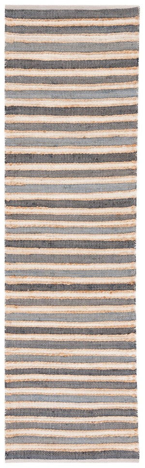 Safavieh Striped Kilim 318 Hand Woven 70% Jute/20% Cotton/and 10% Wool Contemporary Rug STK318H-6
