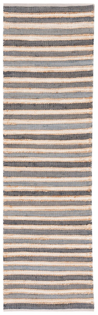 Safavieh Striped Kilim 318 Hand Woven 70% Jute/20% Cotton/and 10% Wool Contemporary Rug STK318H-6