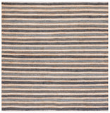 Safavieh Striped Kilim 318 Hand Woven 70% Jute/20% Cotton/and 10% Wool Contemporary Rug STK318H-7SQ