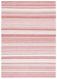 Striped Kilim 430 Hand Woven Polyester Rug