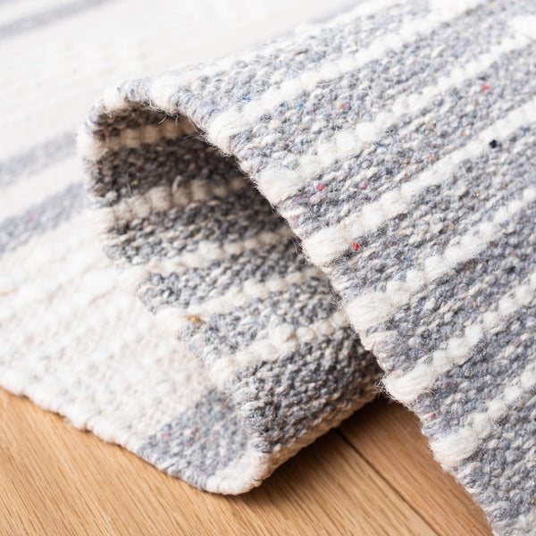 Striped Kilim Hand Woven Rug | 90% Cotton & 10% Wool | Stylish and Durable Home Décor from India