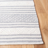 Striped Kilim 511 Hand Woven 90% Cotton, 10% Wool Rug