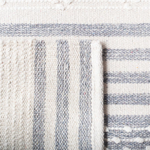 Striped Kilim Hand Woven Rug | 90% Cotton & 10% Wool | Stylish and Durable Home Décor from India