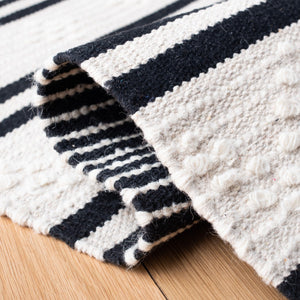 Striped Kilim Hand Woven Rug | 90% Cotton & 10% Wool | Stylish and Durable Home Décor from India