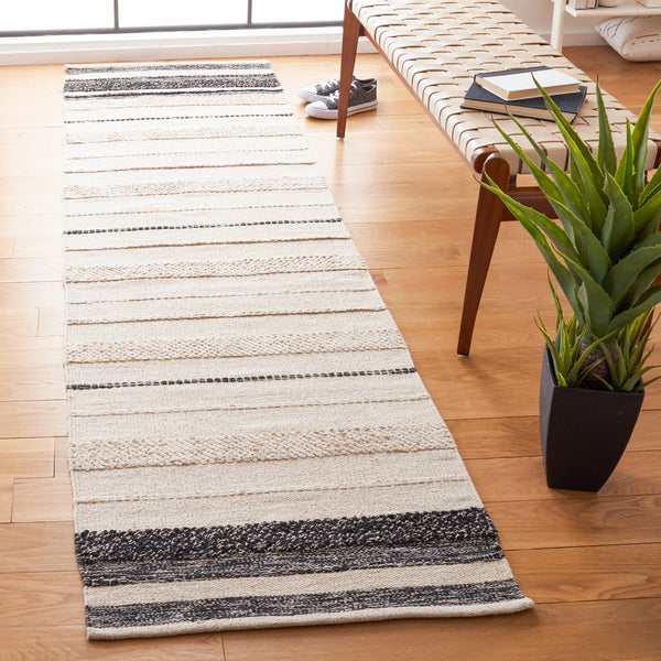 Safavieh Striped Kilim 512 Hand Woven Cotton Contemporary Rug STK512A-29