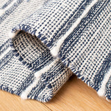 Striped Kilim 513 Hand Woven 90% Cotton, 10% Wool Rug