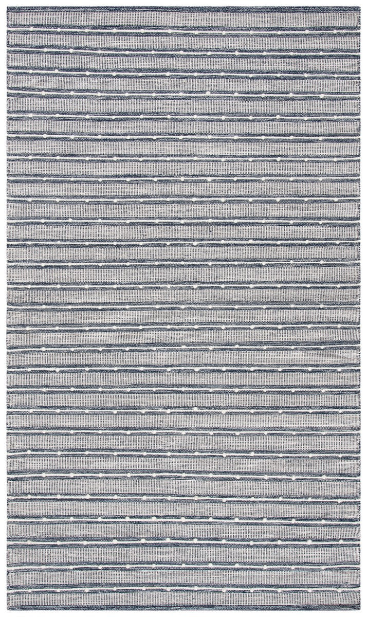 Striped Kilim 513 Hand Woven Rug - Luxurious 90% Cotton & 10% Wool, Stylish Home Décor Accent