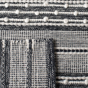 Striped Kilim Hand Woven Rug - Luxurious 90% Cotton & 10% Wool, Perfect for Any Home Decor Style