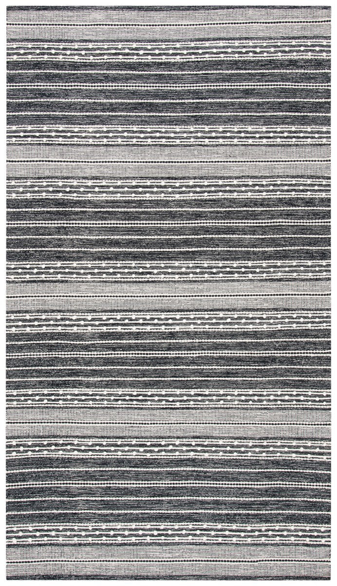 Striped Kilim Hand Woven Rug - Luxurious 90% Cotton & 10% Wool, Perfect for Any Home Decor Style
