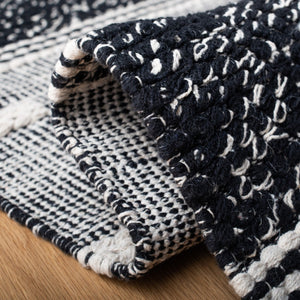 Striped Kilim 518 Hand Woven Cotton Pile Rug - Stylish, Durable, and Ethically Crafted Home Decor