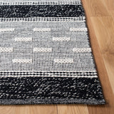 Striped Kilim 518 Hand Woven 100% Cotton Pile Rug