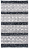 Striped Kilim 518 Hand Woven 100% Cotton Pile Rug