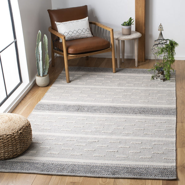 Striped Hand Woven 100% Cotton Pile Rug from India – Stylish, Durable, and Eco-Friendly Home Decor