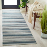 Safavieh Striped Kilim 601 Hand Loomed 80% Wool and 20% Cotton Contemporary Rug STK601F-9
