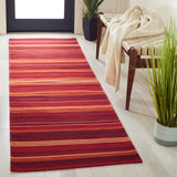 Safavieh Striped Kilim 601 Hand Loomed 80% Wool and 20% Cotton Contemporary Rug STK601Q-9