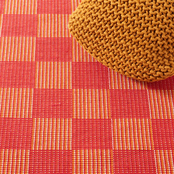 Safavieh Striped Kilim Flat Weave Cotton Contemporary Rug STK801Q-8