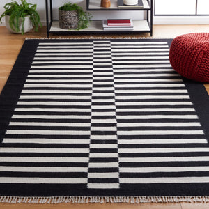 Safavieh Striped Kilim 805 Flat Weave 80% Wool/20% Cotton Contemporary Rug STK805Z-8