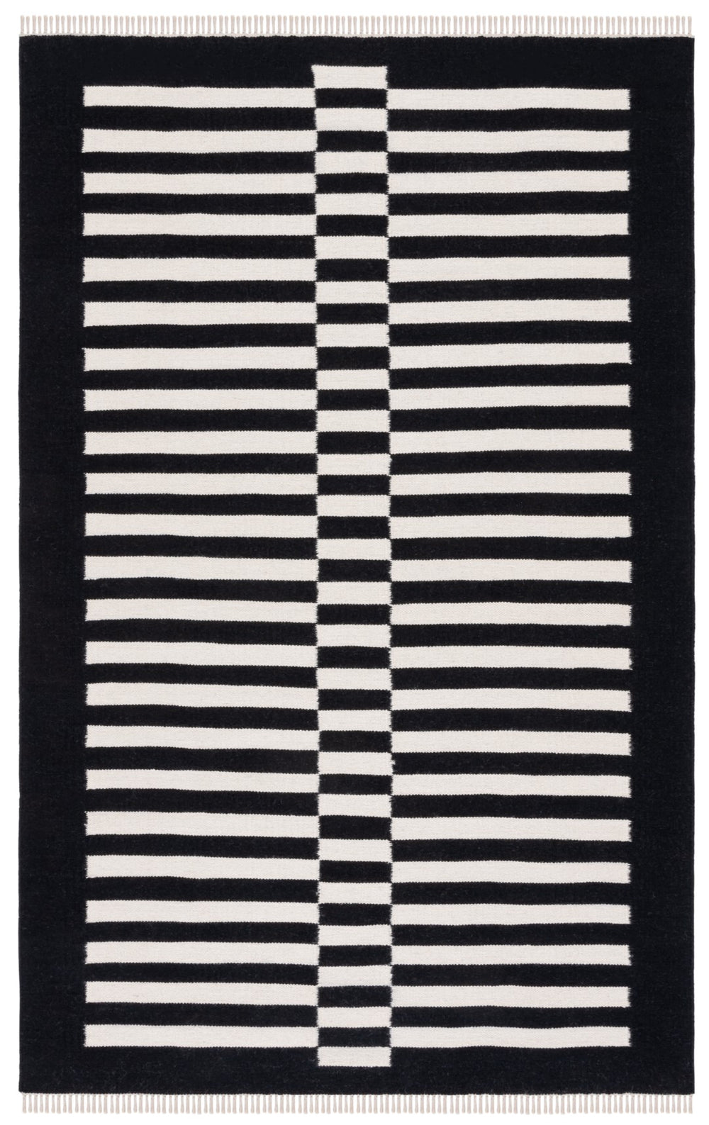 Safavieh Striped Kilim 805 Flat Weave 80% Wool/20% Cotton Contemporary Rug STK805Z-8