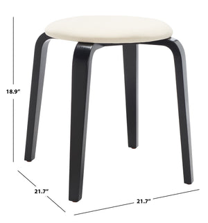 Safavieh Jo Upholstered Stackable Stool STL1001A