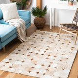 Studio Leather 228 100% Hair On Leather Pile Flat Weave Rug