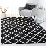 Safavieh Studio Leather 820 Hand Woven Leather with Felt Rug STL820Z-8