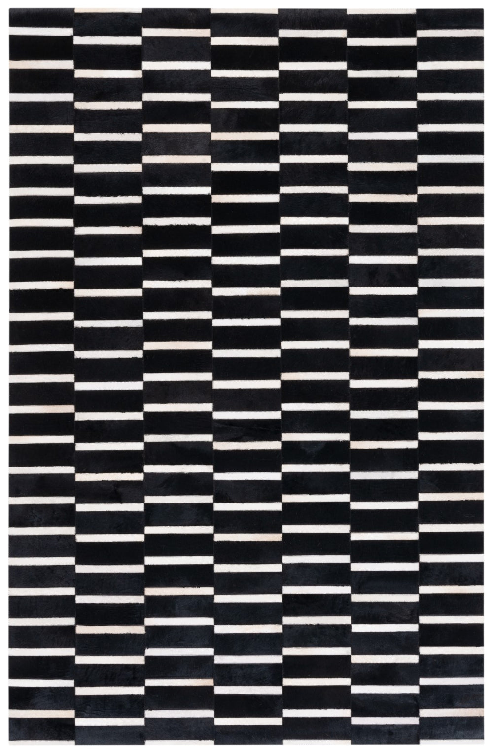 Safavieh Studio Leather 821 Hand Woven Leather with Felt Rug STL821Z-8