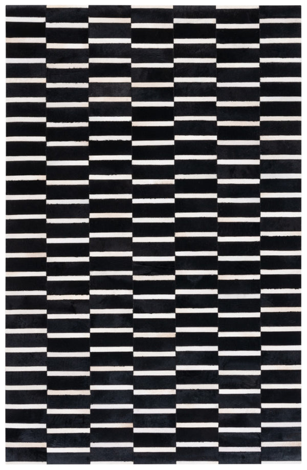 Safavieh Studio Leather 821 Hand Woven Leather with Felt Rug STL821Z-8