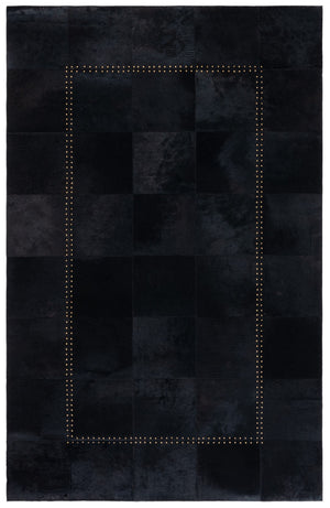 Safavieh Studio Leather 822 Hand Woven Leather with Felt Rug STL822Z-8