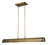 Steamer 30" LED Antique Brass Pendant Lamp