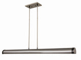 Steamer 42" LED Satin Nickel Pendant Lamp