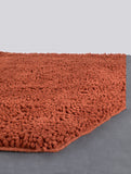 Chandra Rugs Strata 100% Wool Hand-Woven Contemporary Rug Orange 9' x 13'