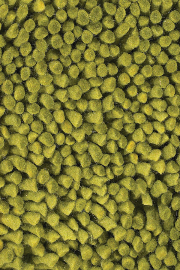 Chandra Rugs Strata 100% Wool Hand-Woven Contemporary Rug Green 9' x 13'