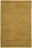 Chandra Rugs Strata 100% Wool Hand-Woven Contemporary Rug Gold 9' x 13'