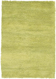 Chandra Rugs Strata 100% Wool Hand-Woven Contemporary Rug Light Green 9' x 13'