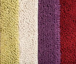 Chandra Rugs Strata 100% Wool Hand-Woven Contemporary Rug Purple 9' x 13'