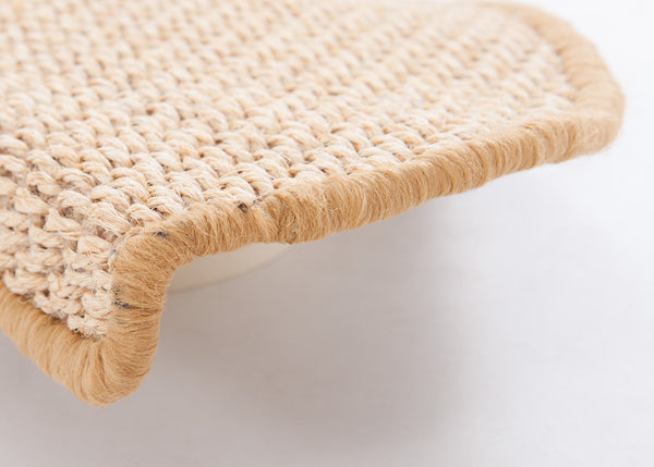 Safavieh Stair Treads 102 Hand Loomed 80% Sisal/15% Latex/5% PP border Rug STT102A-SET3