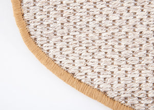 Safavieh Stair Treads 103 Hand Loomed 80% Sisal/15% Latex/5% PP border Rug STT103A-SET3