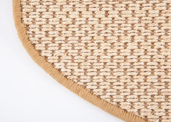 Safavieh Stair Treads 104 Hand Loomed 80% Sisal/15% Latex/5% PP border Rug STT104A-SET3