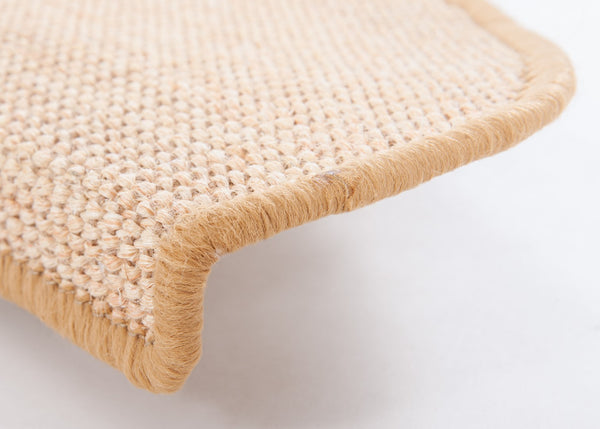 Safavieh Stair Treads 104 Hand Loomed 80% Sisal/15% Latex/5% PP border Rug STT104A-SET3