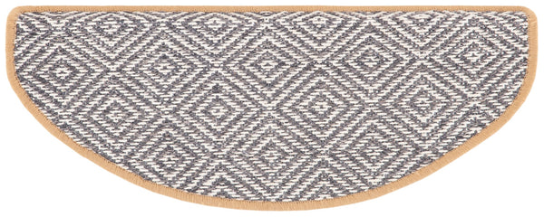 Safavieh Stair Treads 106 Hand Loomed 80% Sisal/15% Latex/5% PP border Rug STT106A-SET3