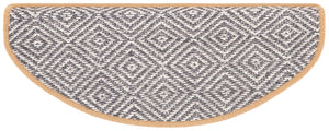 Safavieh Stair Treads 106 Hand Loomed 80% Sisal/15% Latex/5% PP border Rug STT106A-SET3