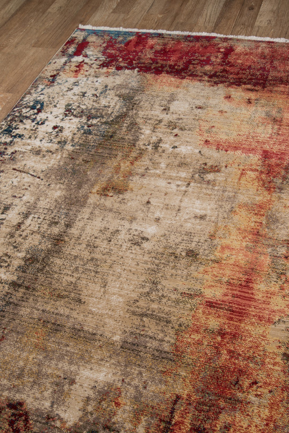 Momeni Studio STU-1 Machine Made Transitional Abstract Indoor Area Rug Multi 9'6" x 12'6" STUDISTU-1MTI96C6