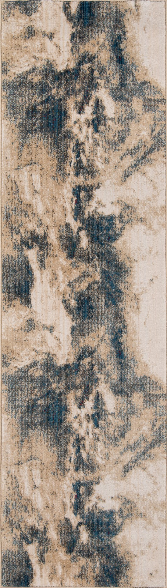 Momeni Studio STU-3 Machine Made Transitional Abstract Indoor Area Rug Blue 9'6" x 12'6" STUDISTU-3BLU96C6