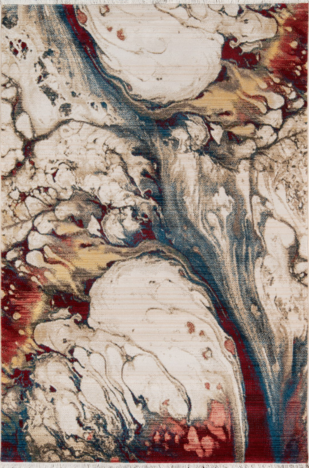 Momeni Studio STU-4 Machine Made Transitional Abstract Indoor Area Rug Multi 9'6" x 12'6" STUDISTU-4MTI96C6