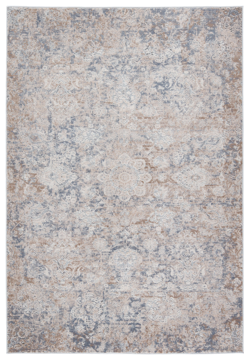 Jaipur Living Sundar Collection SUD04 Mariam 60% Polypropylene 40% Polyester Machine Made Traditional Floral Rug RUG152891
